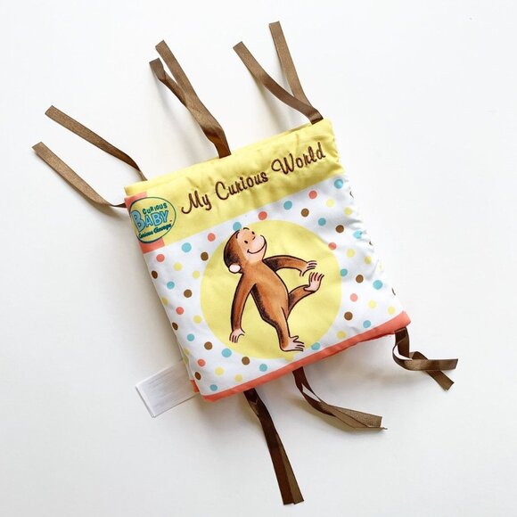 Curious George Plush Activity Baby Book - Picture 1 of 4